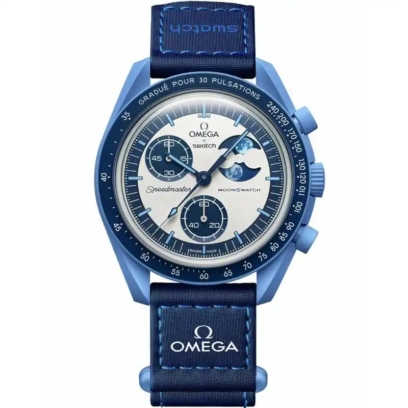 ساعت امگا سواچ مدل OMEGA Swatch BLUE MOON